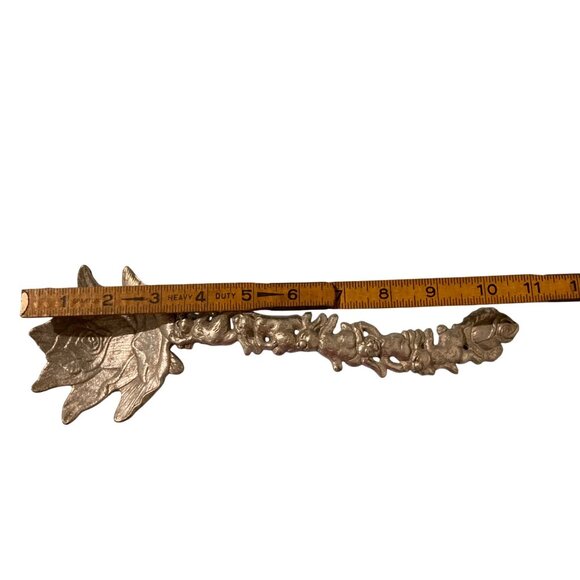 Aluminum Rabbit Bunny Salad Serving Spoon ARTHUR COURT Signed Easter - Picture 4 of 4